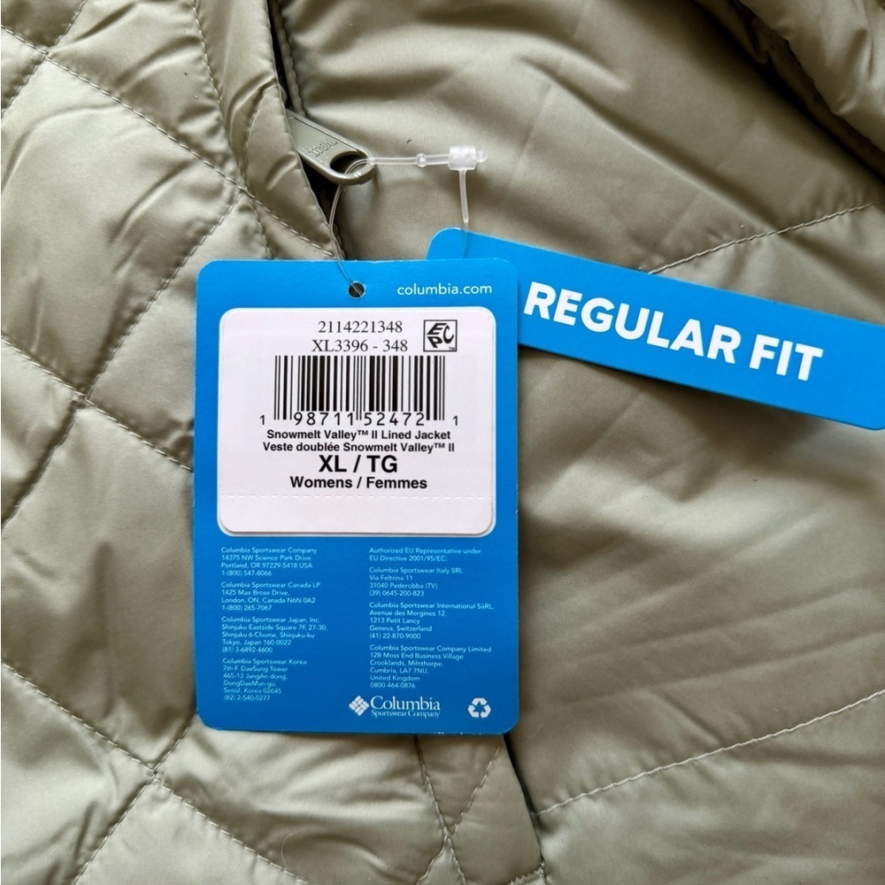 BNWT Women's Columbia Snowmelt Valley II Lined Jacket - Size XL - Picture 3 of 10